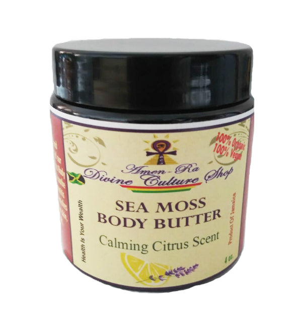 Sea Moss Body Butter Calming Citrus Scent